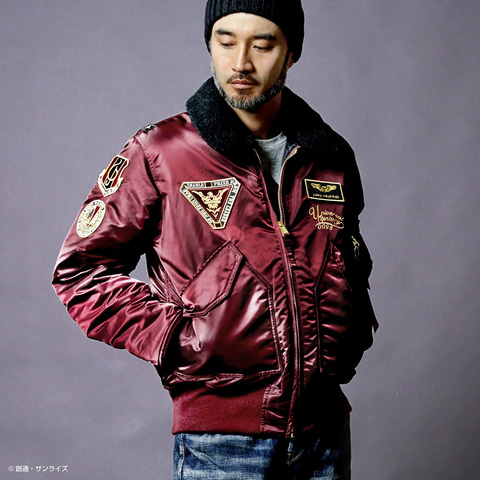 機動戦士Zガンダム」35周年記念！ 「ALPHA INDUSTRIES」とのコラボ「MA