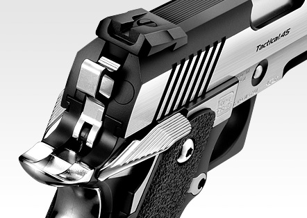 XDM40ガスブロ 東京マルイ＆ハイキャパデュアルステンレス ハイキャパカスタム デュアル・ステンレス - ガスブローバック