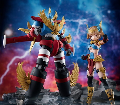 アオシマの新・合体シリーズの第1弾！ 「アトランジャー」のプラモデル