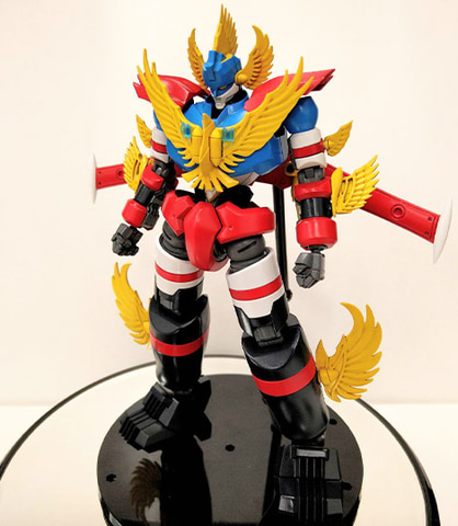 アオシマの新・合体シリーズの第1弾！ 「アトランジャー」のプラモデル