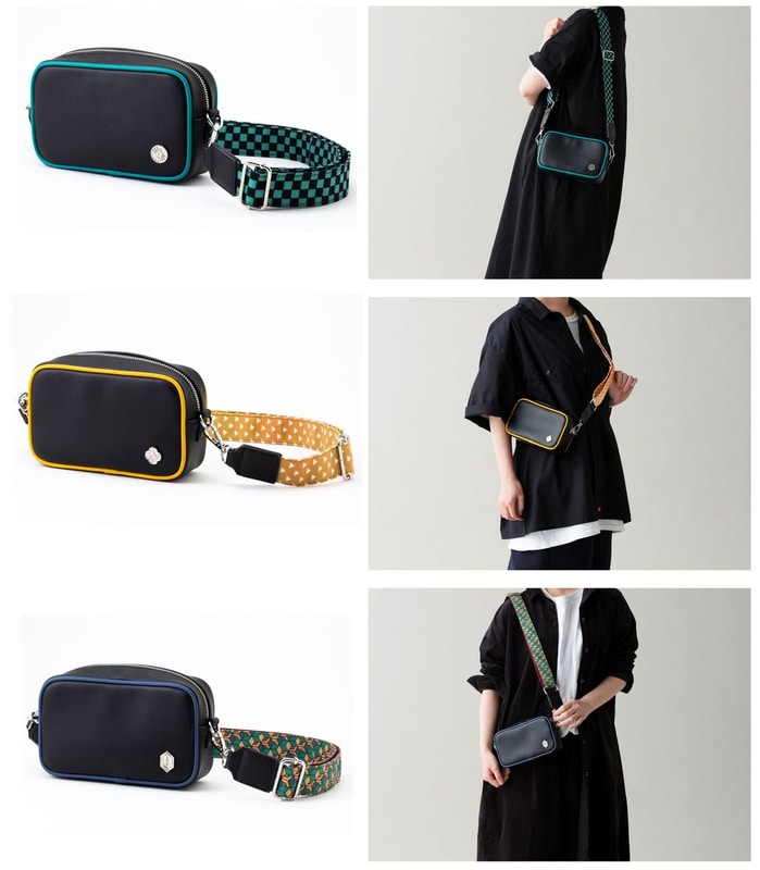 ショルダーストラップは取り外し可能なのでクラッチとしても使える