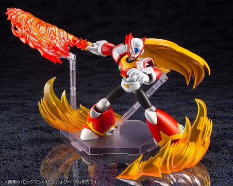 ロックマンX4」プラモデル「エックス ライジングファイアVer.」11月に