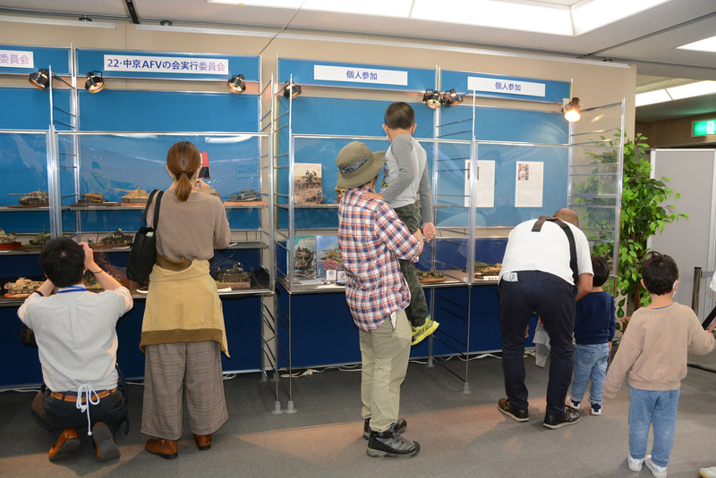 本当に多彩なモチーフ、モデラー達の思い入れに感嘆させられる。いくつかのサークル活動や作品のピックアップを行なうので、続報もお楽しみに