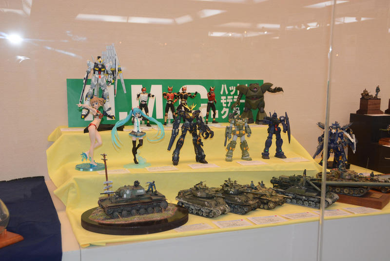 本当に多彩なモチーフ、モデラー達の思い入れに感嘆させられる。いくつかのサークル活動や作品のピックアップを行なうので、続報もお楽しみに