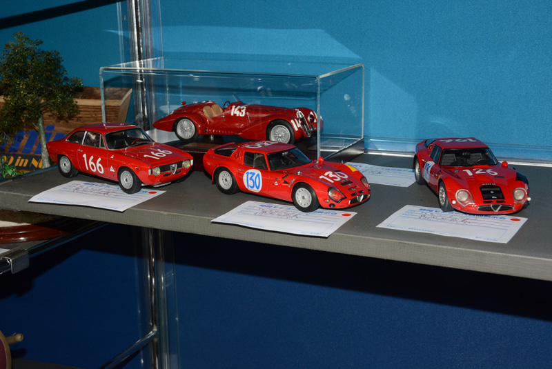 高い技術を感じさせる作例が多い。車やバイクから作り手の思い入れが伝わってくる