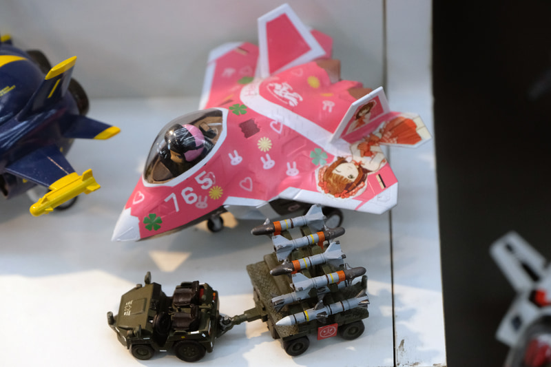 765プロ仕様の機体と、リアルサイズの武装のミスマッチがハイセンス