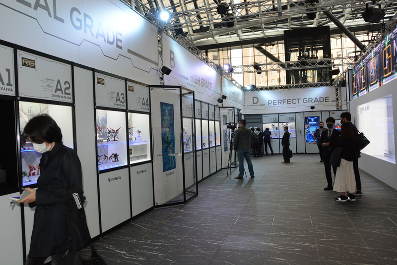 出展ガンプラは非常に多く、見所たっぷりだ。いくつかは弊誌でピックアップしているのでチェックして欲しい