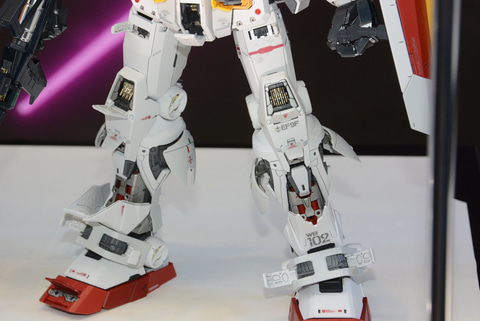 GUNPLA EXPO】ついに目の前に現われた「PG UNLEASHED 1/60 RX-78-2