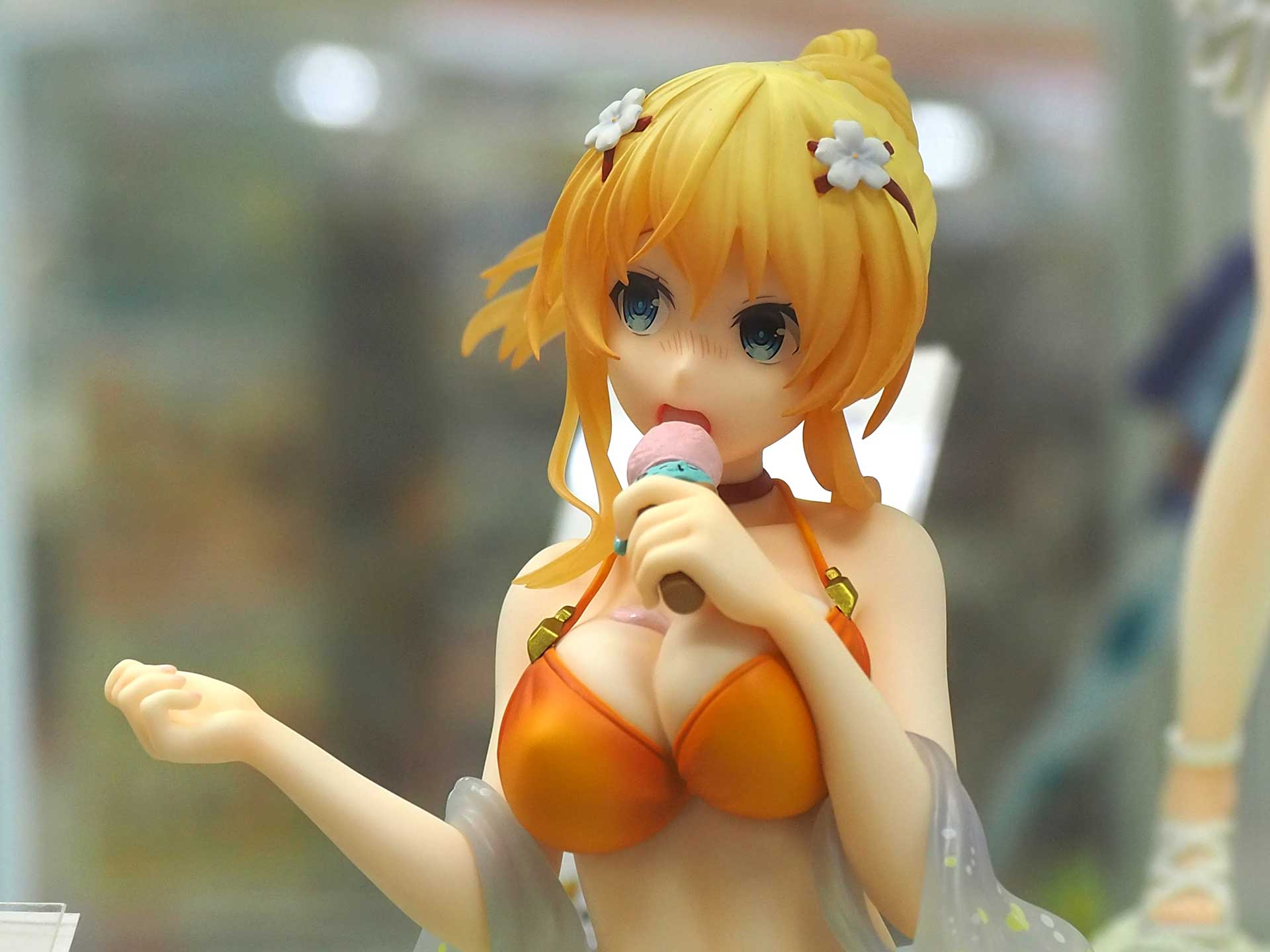 もちろん顔の作り込みも細かい。恥じらうような表情を再現するために、しっかりと彩色されている