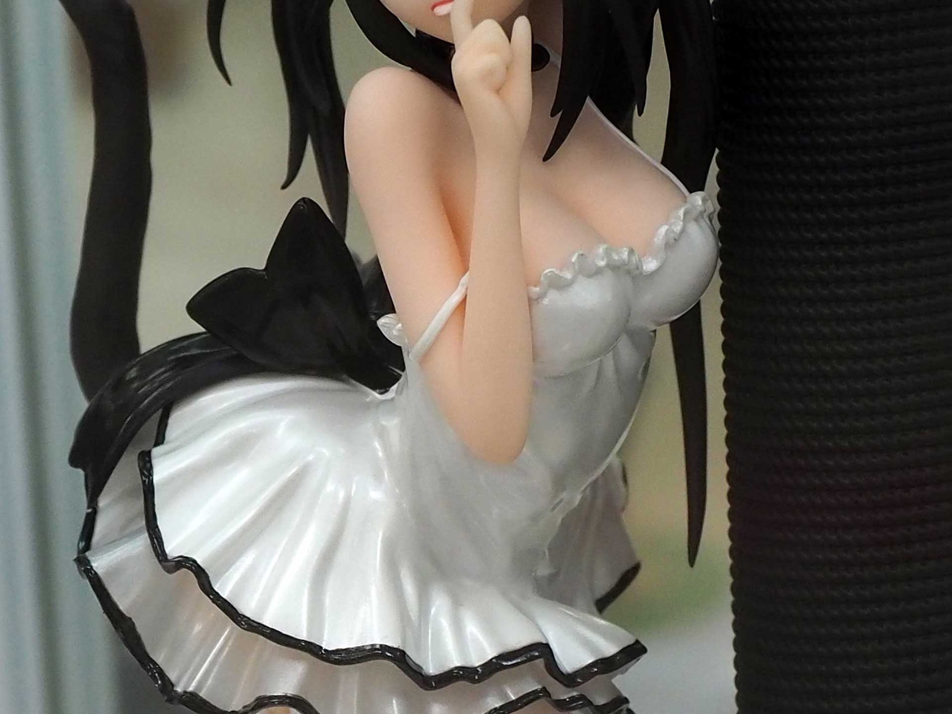 胸の大きさもよくわかる。衣装もシワが細かく付けられており、ディティールの再現もばっちり