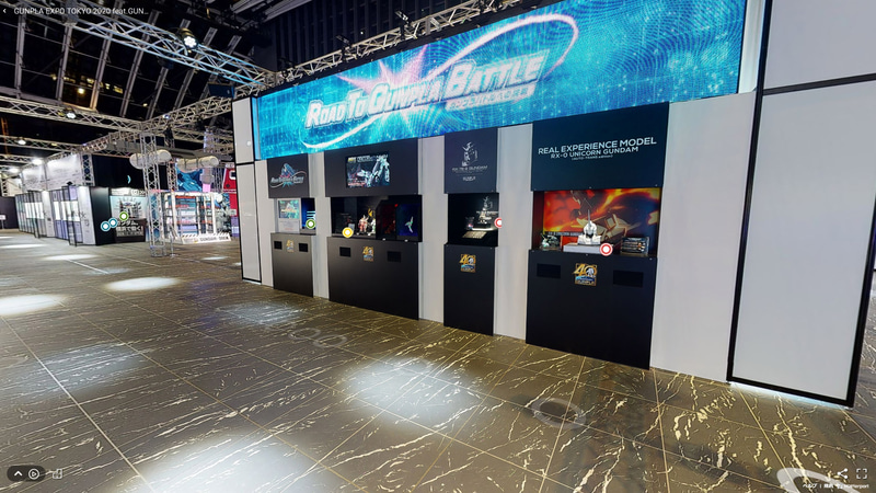 未来のガンプラの可能性を見せてくれる展示