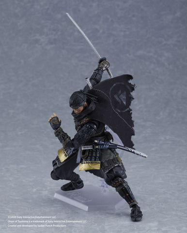 【未開封】figma 境井仁 Ghost of Tsushima 可動フィギュア インタビュー】「Ghost of Tsushima」の“冥人”をアクション