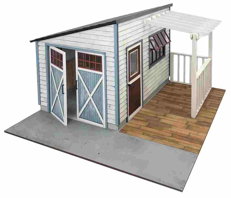 ガレージにしたり、模型部屋にしたり、使い方はいろいろ！