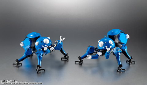 BANDAI - ROBOT魂(SIDE GHOST) タチコマ-攻殻機動隊 SAC_2045- 完成品 可動フィギュア バンダイスピリッツ 攻殻機動隊】ROBOT魂〈SIDE GHOST〉『タチコマ 攻殻機動隊