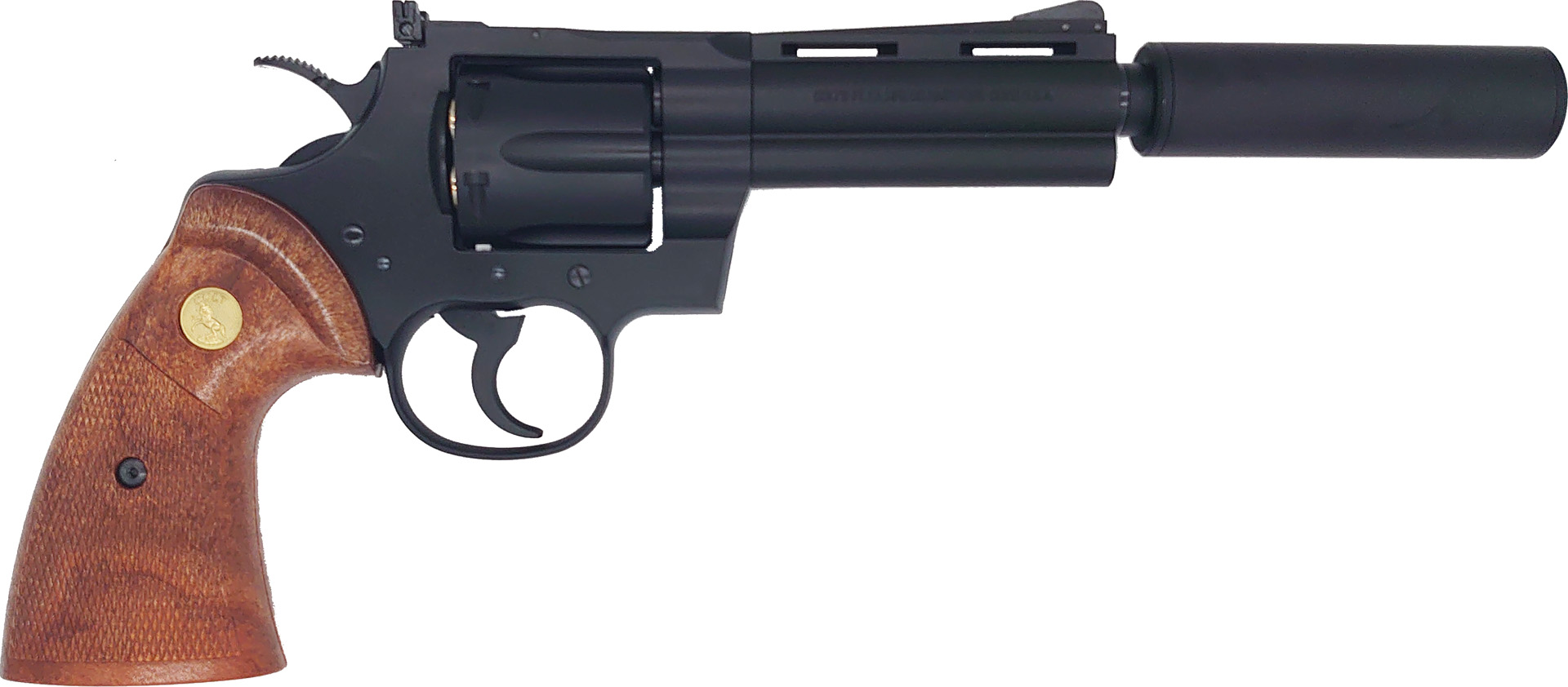 劇中の銃を再現したガスガン「コルトパイソン　冴羽獠モデル　ガスガン」