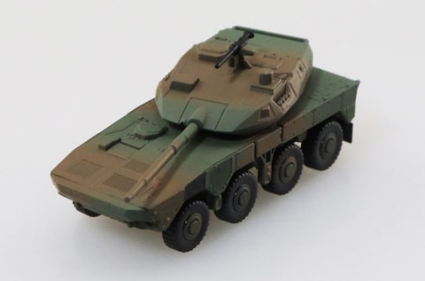 アオシマ、機動戦闘車付のプラモデル「航空自衛隊 C-2輸送機 SP