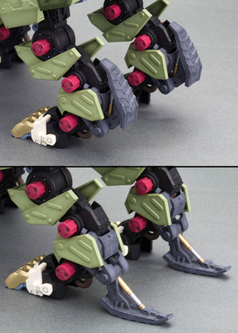 HMMゾイド」より驚異の重武装形態「RZ-041 ライガーゼロ パンツァー