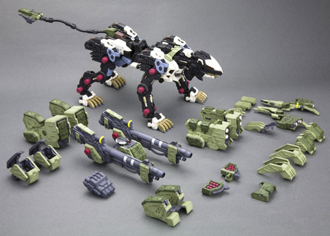 HMMゾイド」より驚異の重武装形態「RZ-041 ライガーゼロ パンツァー