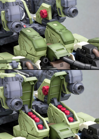 HMMゾイド」より驚異の重武装形態「RZ-041 ライガーゼロ パンツァー