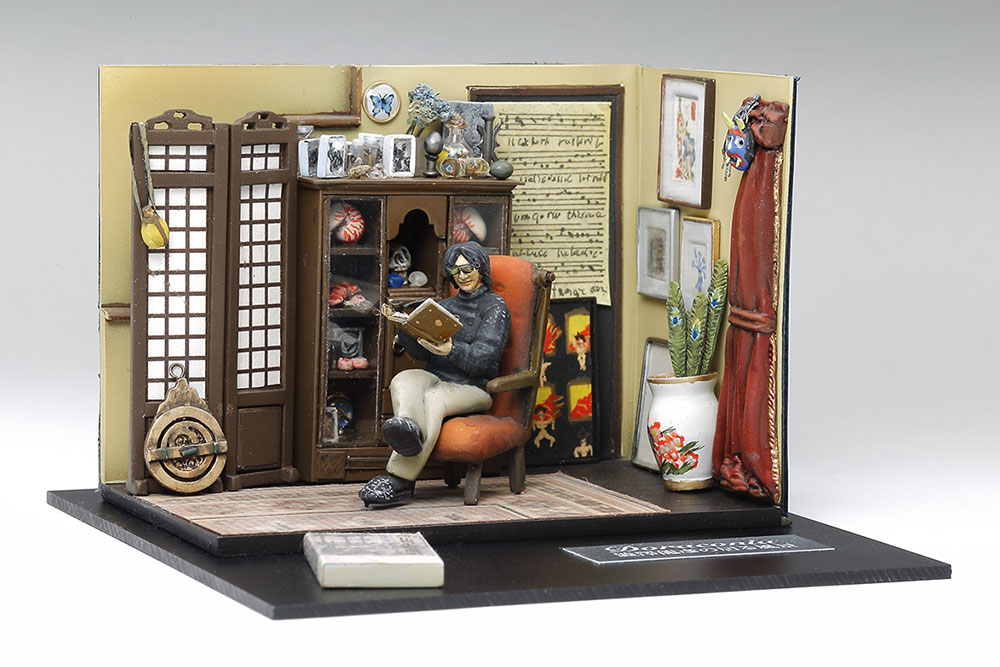 【 佳　作 】題 名：ドラコニア・澁澤龍彦の居る風景