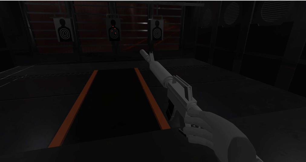 エアソフトガンVRシューティングレンジ