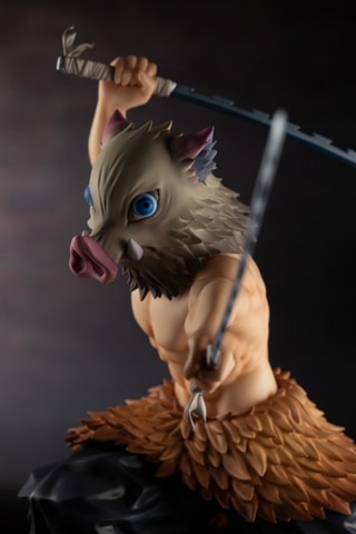 鬼滅の刃」よりイノシシ頭をかぶったあいつが立体化！ 「ARTFX J 嘴平