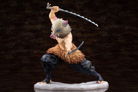 KOTOBUKIYA - コトブキヤ ARTFX J 鬼滅の刃 嘴平伊之助 ARTFX J 嘴平伊之助｜鬼滅の刃｜男性キャラクター フィギュア
