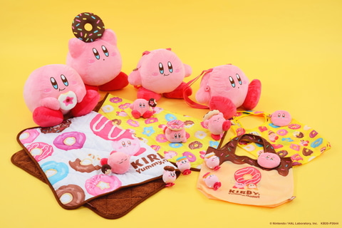 ドーナツに夢中なカービィぬいぐるみも！ バンナムのアミューズメント 