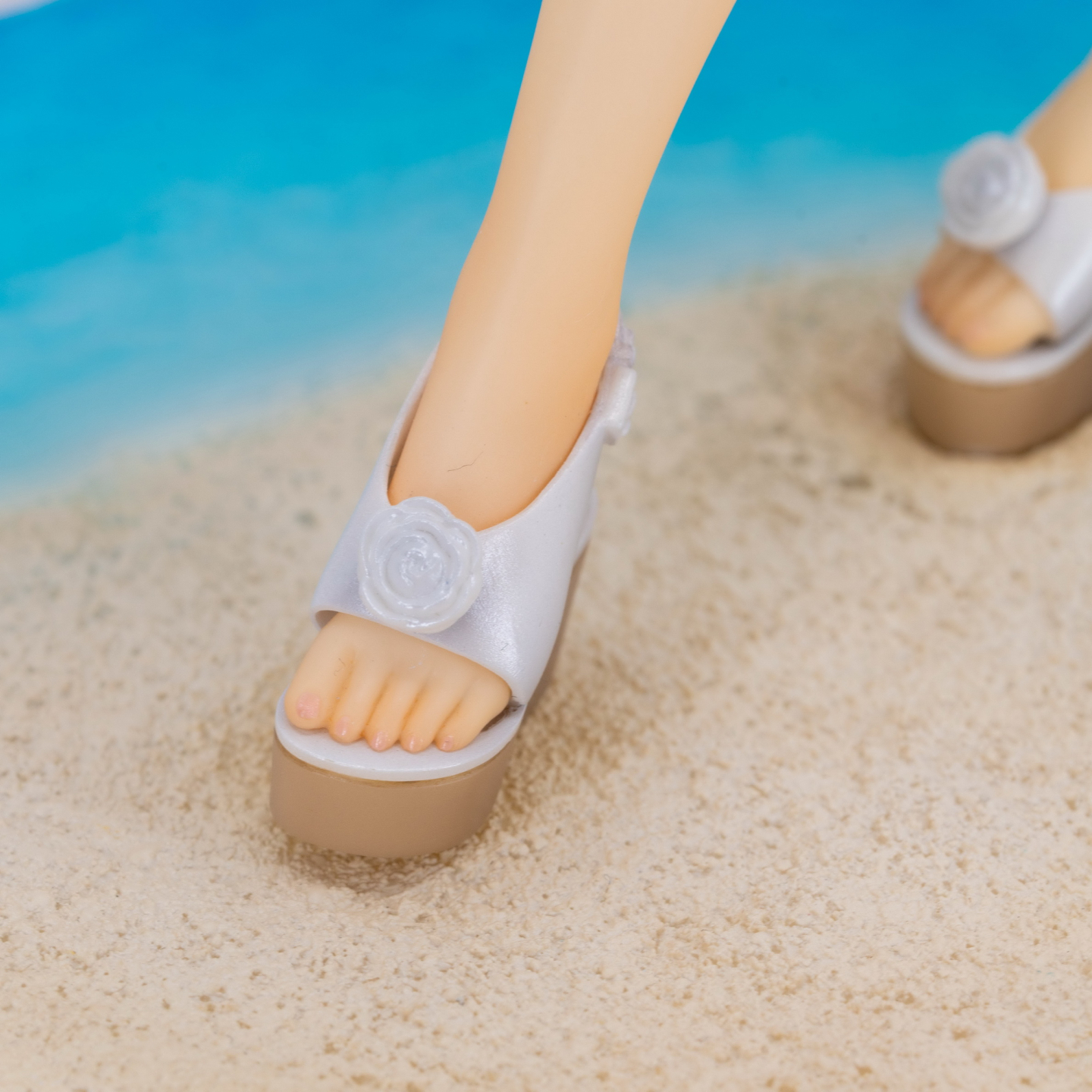 アーチャー/ジャンヌの足先