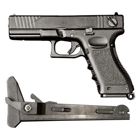攻性に生まれ変わったCQBモデルに！ガスガン「G18CQB ストックセット