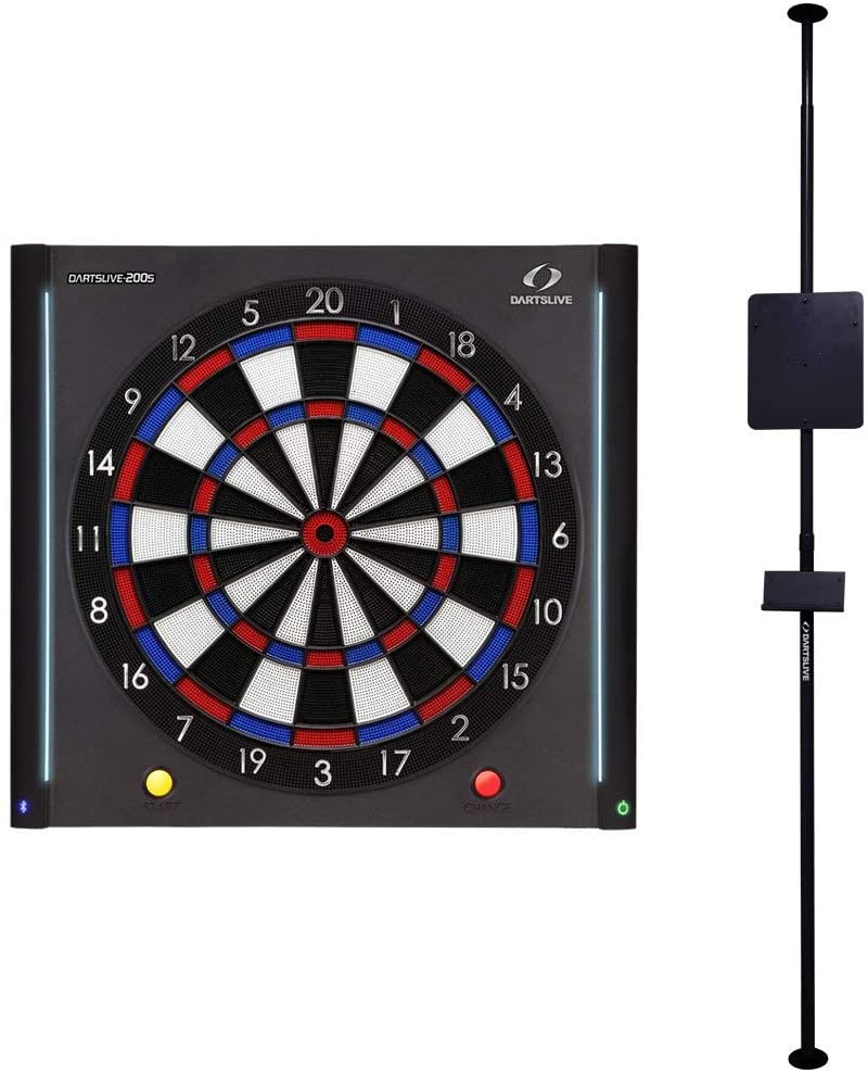 DARTSLIVE ポールスタンド ブラック 200Sセット