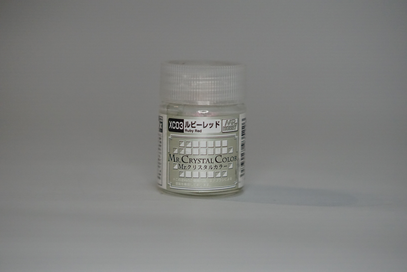 「Mr.クリスタルカラー　ルビーレッド」　280円(税別)