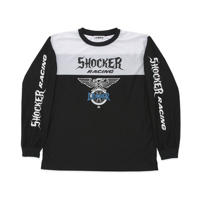 「SHOCKER RACING MESH LONG SLEEVE」価格：19,800円（税込）