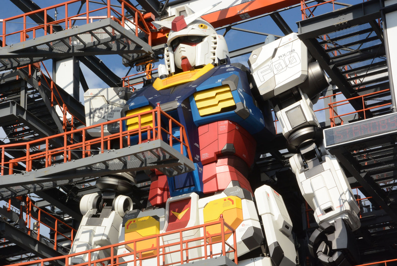 18mという“本物”と同じ大きさのガンダムが動くその姿をついに見ることができる！