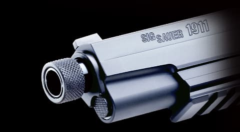 ウエスタンアームズ、ガスガン「WA SIG1911 ブラックウォーター」を