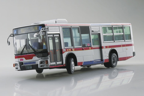 アオシマ　三菱ふそうエアロスター　1/80　神奈中バス　mp38 神奈川中央交通〉1/80 神奈中バスプラモデル | 会社名,神奈川