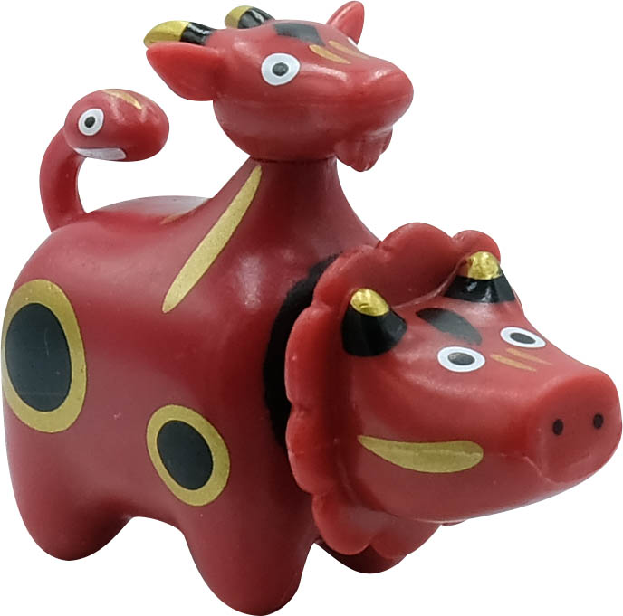 神話の世界に転生したベコたちがオリジナル限定カラーで登場。価格は1回300円（税込）