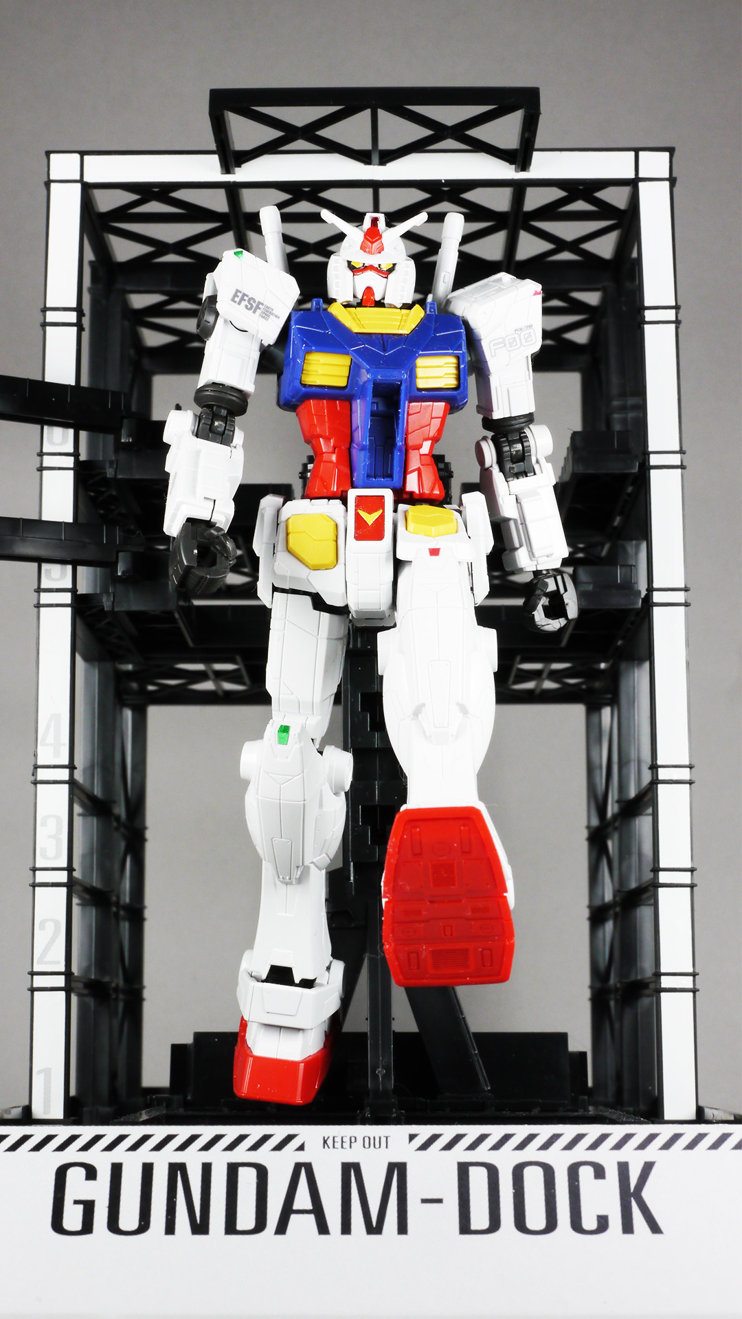 現地で見た実機をガンプラで再現してみた