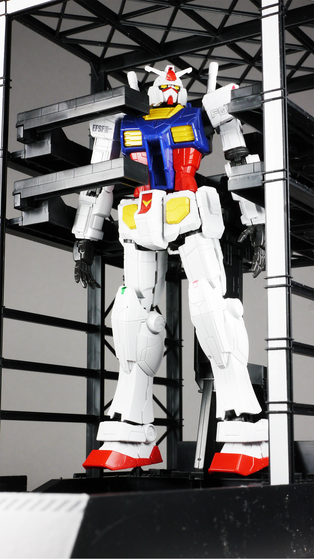 現地で見た実機をガンプラで再現してみた