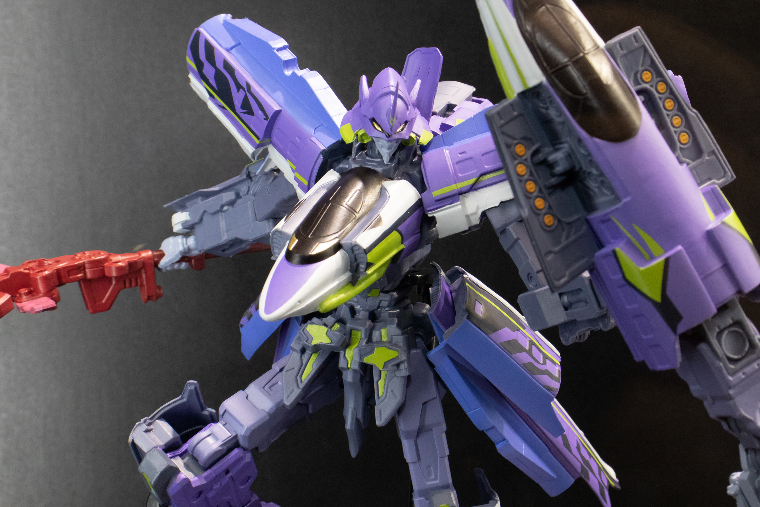 新幹線変形ロボ シンカリオン リミテッドプレミアムフィギュア “500 TYPE EVA” 12月登場予定（原型制作：どんぐりす/スタジオGS、彩色：ファイヤー山本/スタジオGS）