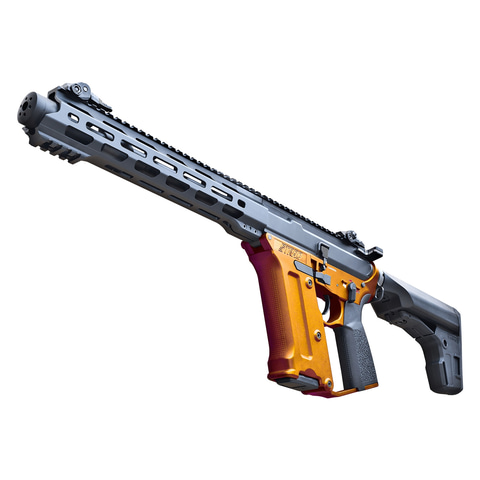 KSCより、電動ガン「ストラック ERG ライフル セーフオレンジフレーム
