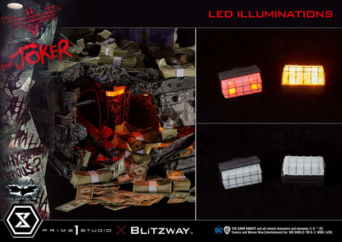 ダークナイトジョーカー フィギュア（ボーナス版）プライム1スタジオ