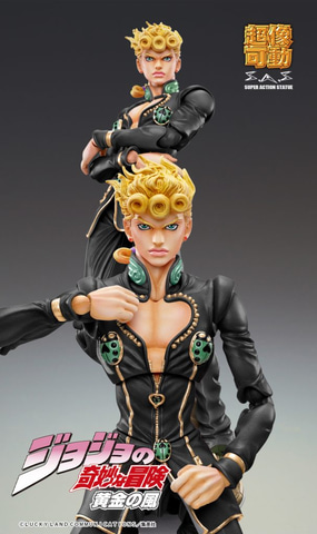 ジョジョ5部」より「ジョルノ Ver.BLACK」と「リゾット」のアクション