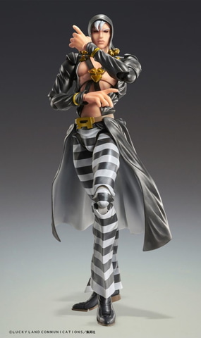 ジョジョ5部 より ジョルノ Ver Black と リゾット のアクションフィギュア超像可動が出荷開始 Hobby Watch
