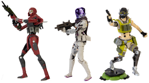 オクタンのフィギュア、ピースキーパー、ウィングマン リロード時の