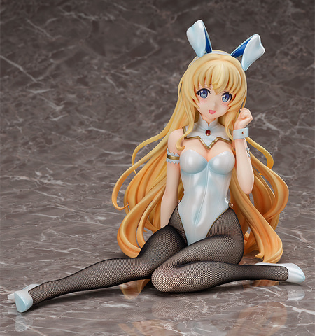 新品 ゴブリンスレイヤー 女神官 白バニーVer. フィギュア FREEing ゴブリンスレイヤー」より白バニー姿がまぶしくも初々しい「女神