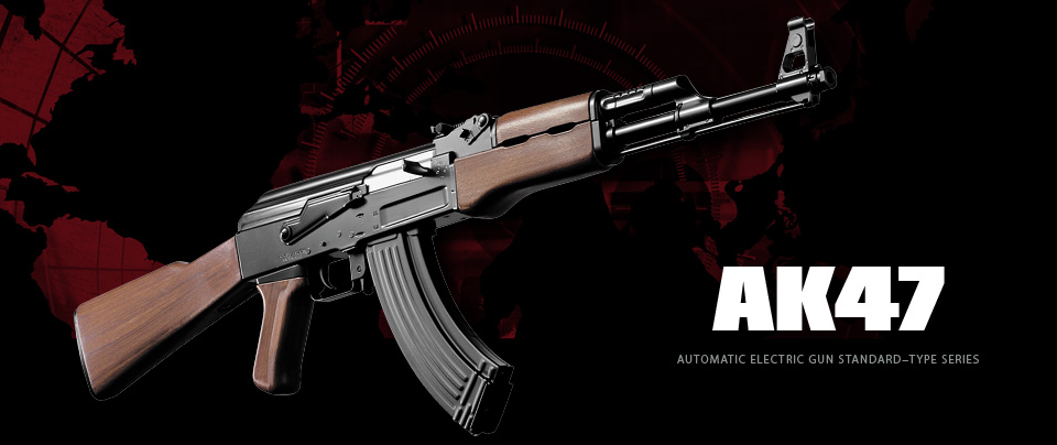 1994年6月に発売された東京マルイAK第2弾「電動ガンスタンダードタイプ AK-47」、折りたたみストックの「S」とレシーバーに互換性が無かった