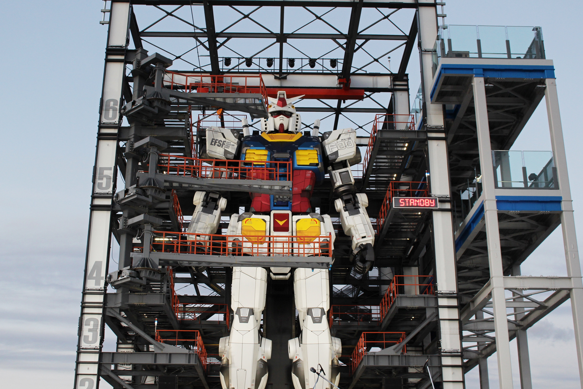 夕刻のRX-78F00ガンダム