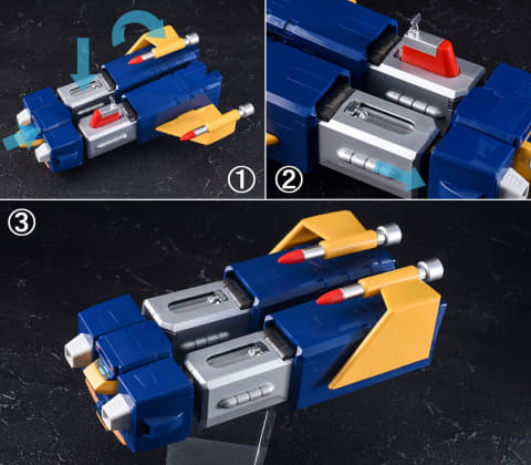 その大きさを実感！ 「DX超合金魂 VOLT IN BOX 超電磁マシーン