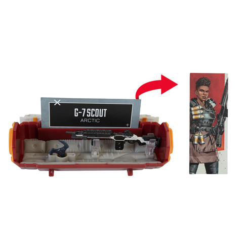 あみあみオンラインにて、「Apex Legends」に登場する武器が再現された